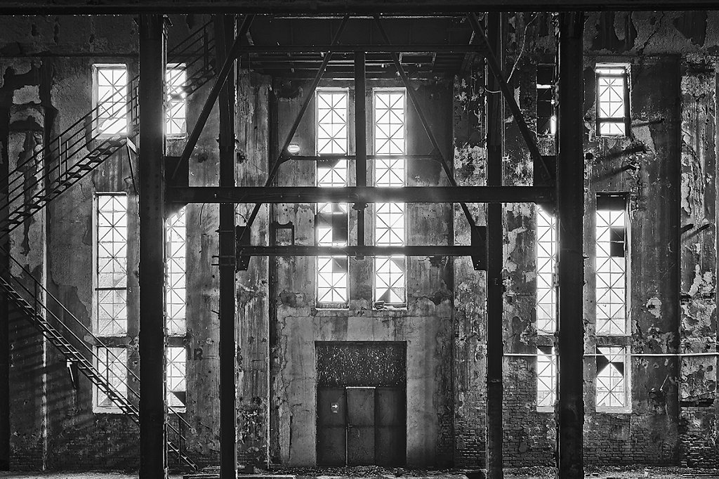 Old Coal  Power Station - Boiler room